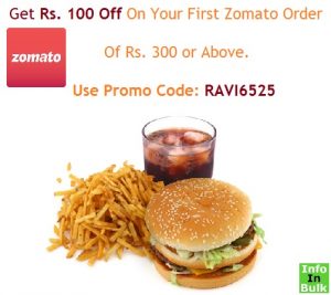 how to use zomato first order 100 off, zomato first order promo code